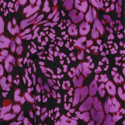 Viskose Jersey Digital Tiere SKIN - PURPLE
