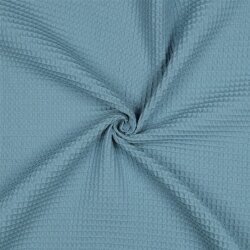 Waffelpiqué *Vera* 6mm - himmelblau