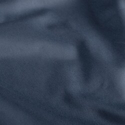 Stretch Baumwollsatin *Marie* Uni - stahlblau