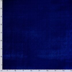 Stretch Samt *Marie* Uni - königsblau