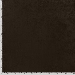 Dekostoff Velouroptik Uni - kaffee