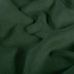 Viskose Leinen Mix Uni – tannengrün