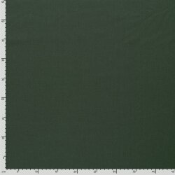 Viskose Leinen Mix Uni – tannengrün