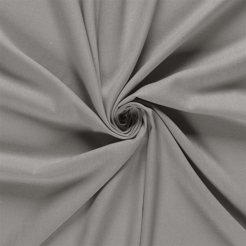 Viskose Leinen Mix Uni – stahlgrau