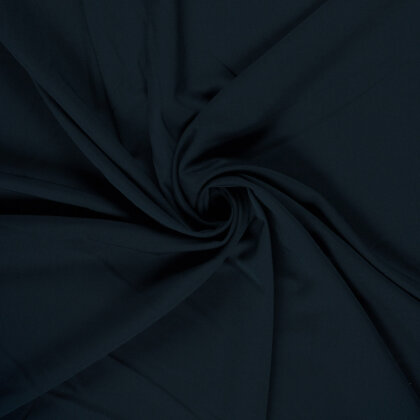 Gabardine *Marie* Uni - nachtblau