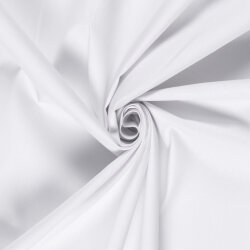 Jeansstoff Uni - weiss