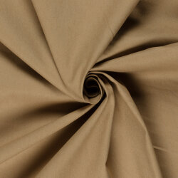 Jeansstoff Uni - nougat