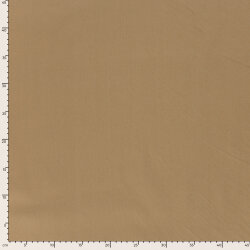 Jeansstoff Uni - nougat