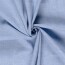 Leinen Chambray Uni Meliert - babyblau