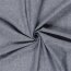 Leinen Chambray Uni Meliert - dunkelblau