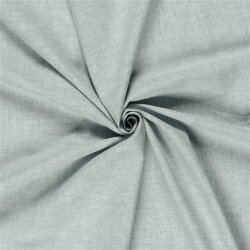 Leinen Chambray Uni Meliert - altmint