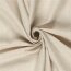 Leinen Chambray Uni Meliert - beige