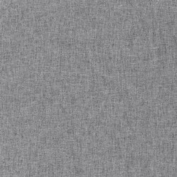 Leinen Chambray Uni Meliert - schwarz