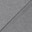 Leinen Chambray Uni Meliert - schwarz