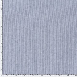 Leinen Chambray Mini Streifen Melange - indigo