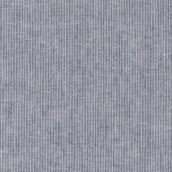 Leinen Chambray Mini Streifen Melange - dunkelblau