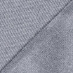 Leinen Chambray Mini Streifen Melange - dunkelblau