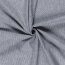 Leinen Chambray Mini Streifen Melange - dunkelblau