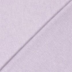 Leinen Chambray Mini Streifen Melange - helllila