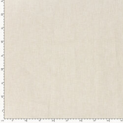 Leinen Chambray Mini Streifen Melange - hellbeige