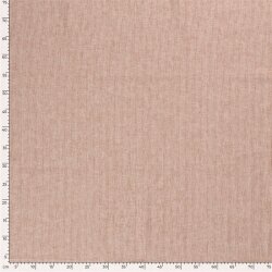 Leinen Chambray Mini Streifen Melange - ziegelrot