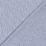 Leinen Chambray Streifen Melange - indigo