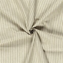 Leinen Chambray Streifen Melange - helloliv