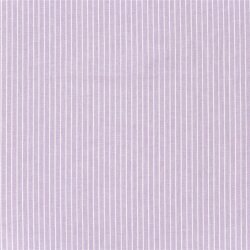 Leinen Chambray Streifen Melange - helllila