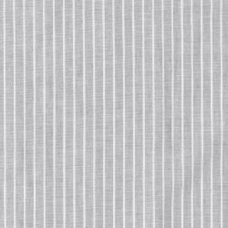 Leinen Chambray Streifen Melange - hellgrau