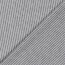 Leinen Chambray Streifen Melange - schwarz