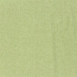 Leinen Chambray Fischgräte Melange - kiwi