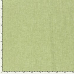 Leinen Chambray Fischgräte Melange - kiwi