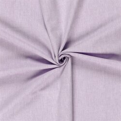 Leinen Chambray Fischgräte Melange - helllila