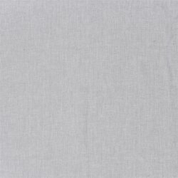 Leinen Chambray Fischgräte Melange - hellgrau