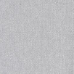 Leinen Chambray Fischgräte Melange - hellgrau