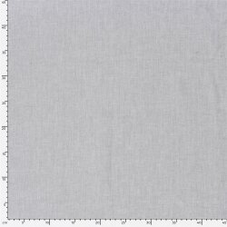 Leinen Chambray Fischgräte Melange - hellgrau