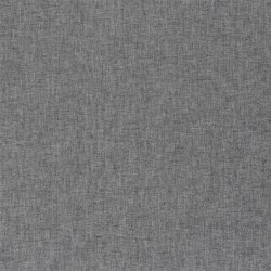 Leinen Chambray Fischgräte Melange - schwarz