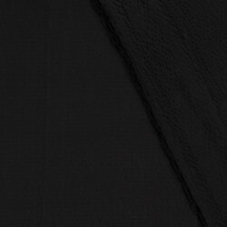 Viskosestoff Bubble Uni - schwarz