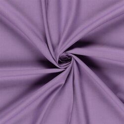 Baumwollstoff Fahnentuch Cretonne *Marie* Uni - helletraube