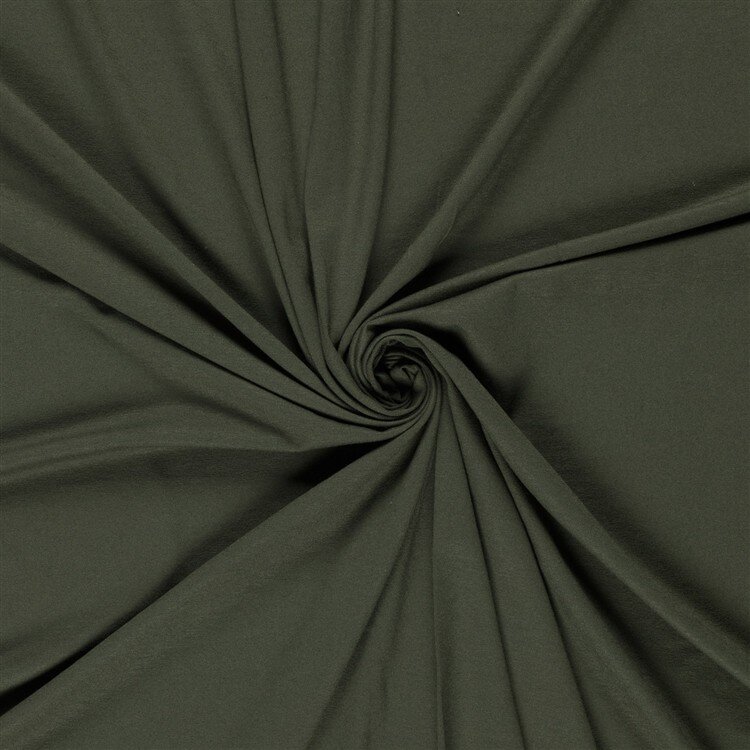 Viskose Jersey Medium Uni – oliv