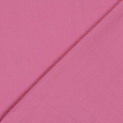 Musselin Uni *Marie* - fuchsia