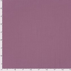 Musselin Uni *Marie* - altbeere