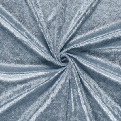 Pannesamt *Marie* - eisblau