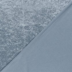 Pannesamt *Marie* - eisblau