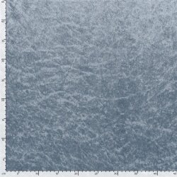 Pannesamt *Marie* - eisblau