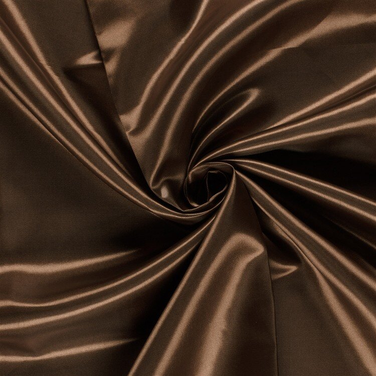 Polyestersatin *Marie* - dunkelbraun