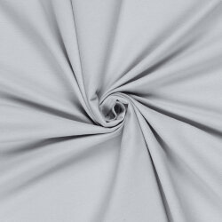 Baumwollflanell *Marie* - silber