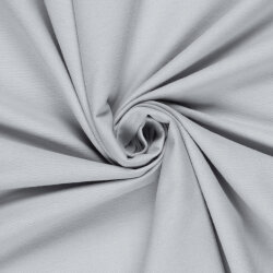 Baumwollflanell *Marie* - silber