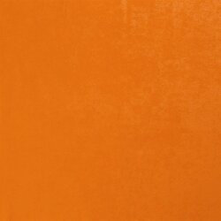 Dekostoff Velouroptik Uni - orange