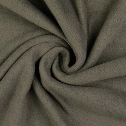 Antipilling Fleece *Marie* Uni - granitgrau
